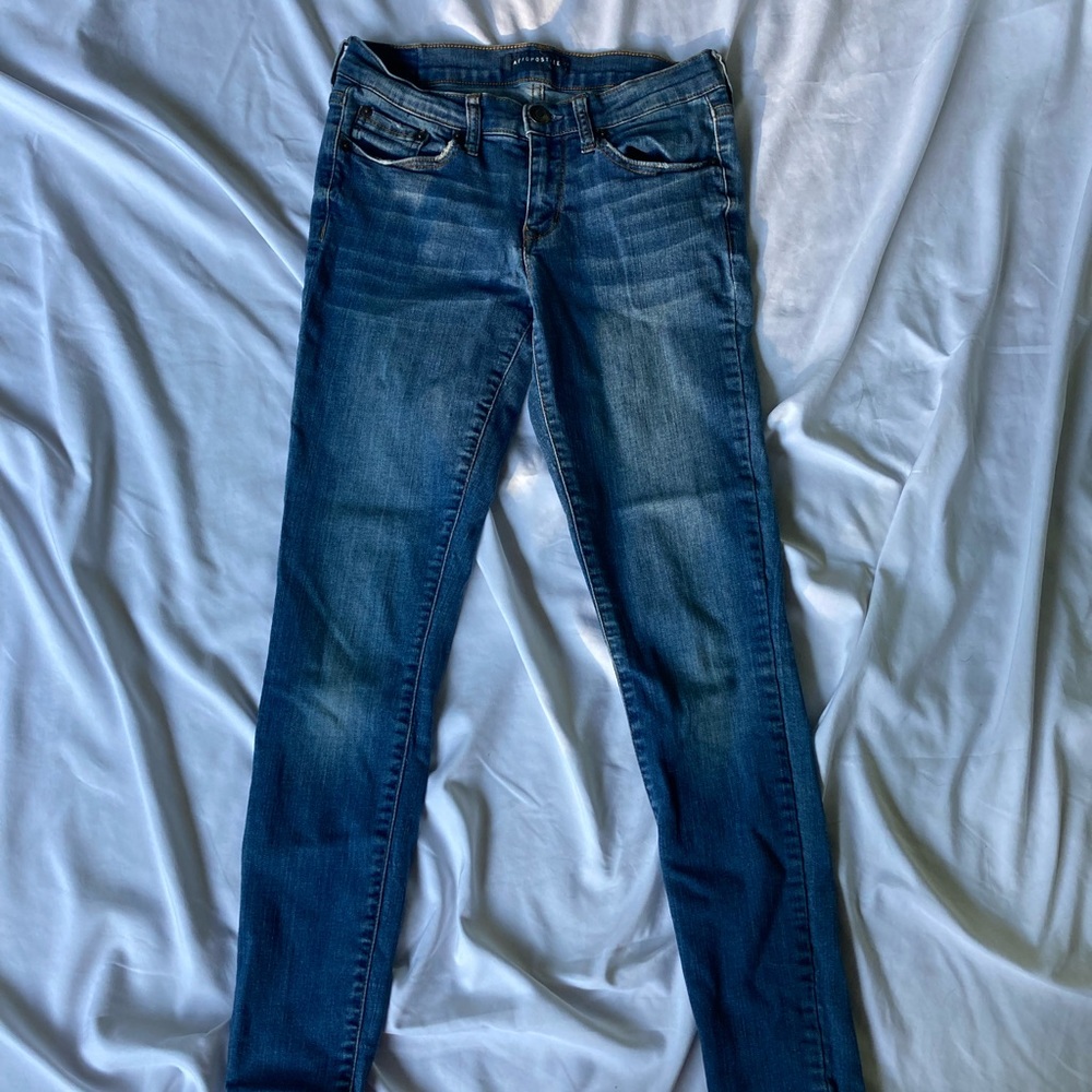 AEROPOSTALE Blue Skinny Jeans - Size 2 Reg